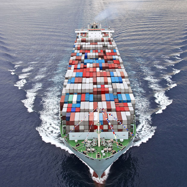 జాంబియాలోని లుసాకాకు సముద్ర రవాణా